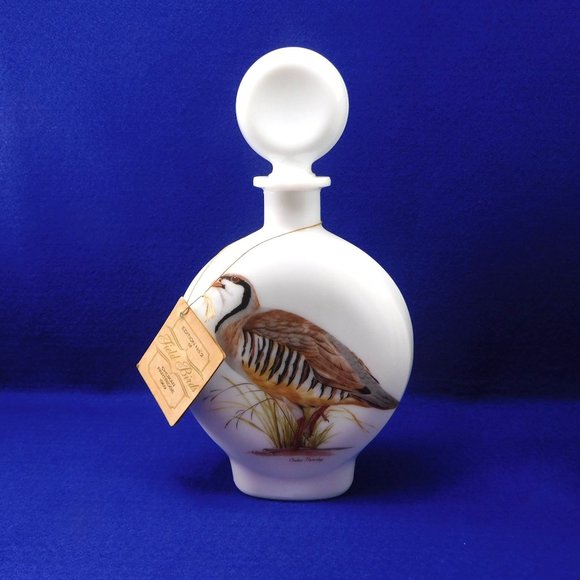 Dant Whiskey Bottle Field Birds CHUKAR PARTRIDGE 2nd Edition 1969 Decanter - Picture 1 of 7
